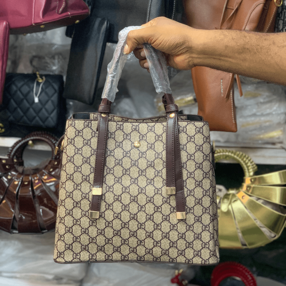 Bags 45 Khaki GD Interlocking Monogram Bag - Image 1