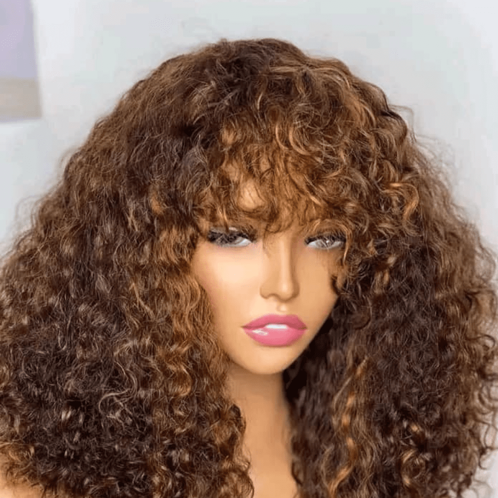111.png 12" Piano Curly Fringe Wig - Image 1