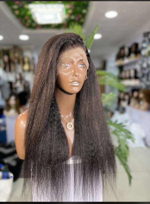 2348033562984_status_IMG-20240117-WA0019.jpg 26" KINKY -YAKI STRAIGHT WITH FULL FRONTAL - Image 1