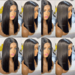 12" Blunt Cut - Human Hair Blend - Image 2