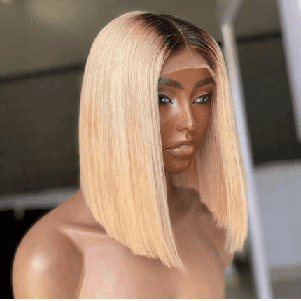 12" SDD BONE STRAIGHT WITH CLOSURE (BLONDE)