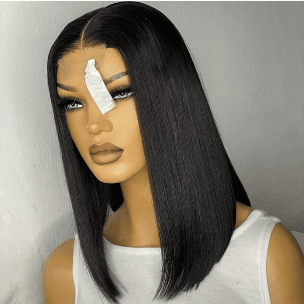 B-81.png 12" BONE STRAIGHT WITH KIM KAY CLOSURE - Image 1