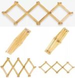 Foldable Wooden Wig Hanger - Image 2