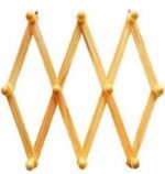 Foldable Wooden Wig Hanger