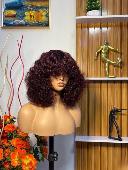 BURGUNDY CELEBRITY FRINGE