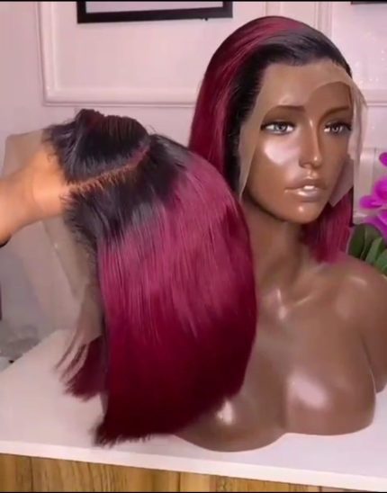 10" T-Burgundy Bob with Full Frontal