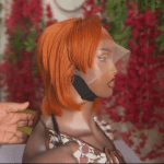 Orange Color Tiwa Wig - Image 2