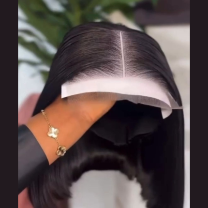 10 inches original Vietnamese bone straight with full 5 by 5 closure