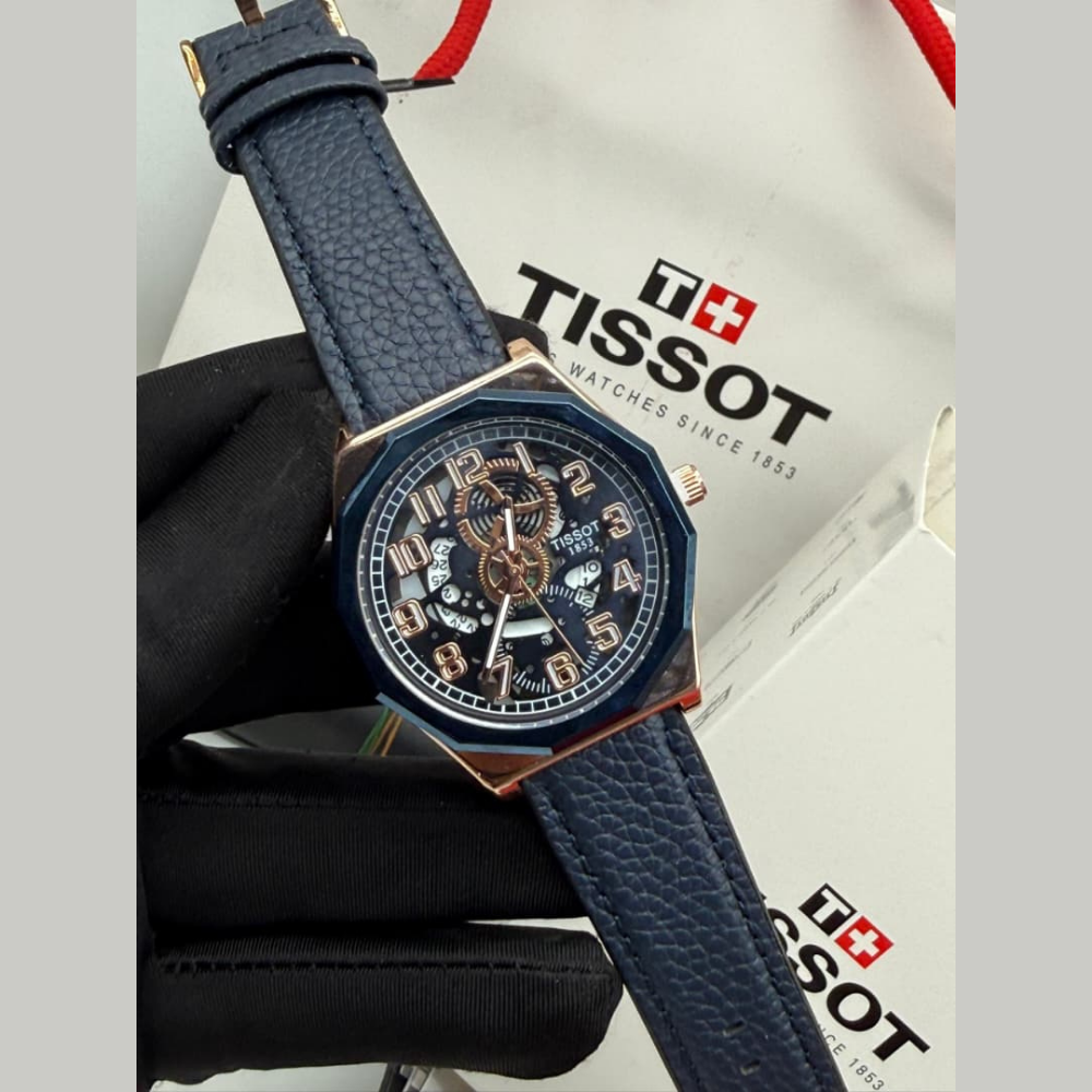 Jewel 26 - 34,500 Tissot T-Race Skeleton - Blue Case / Blue Leather - Image 1