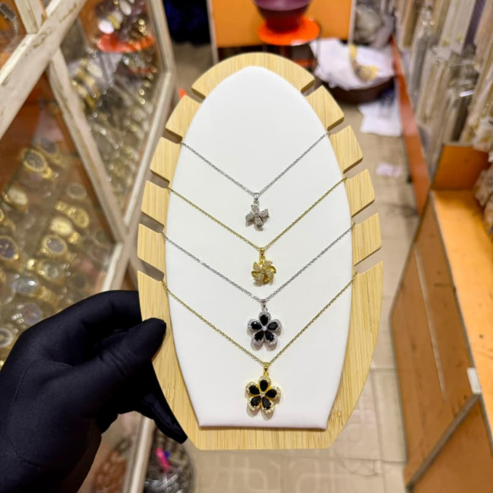 Jewel 42 - 2,500 each Dark Enamel Floral Collection Set - Image 1