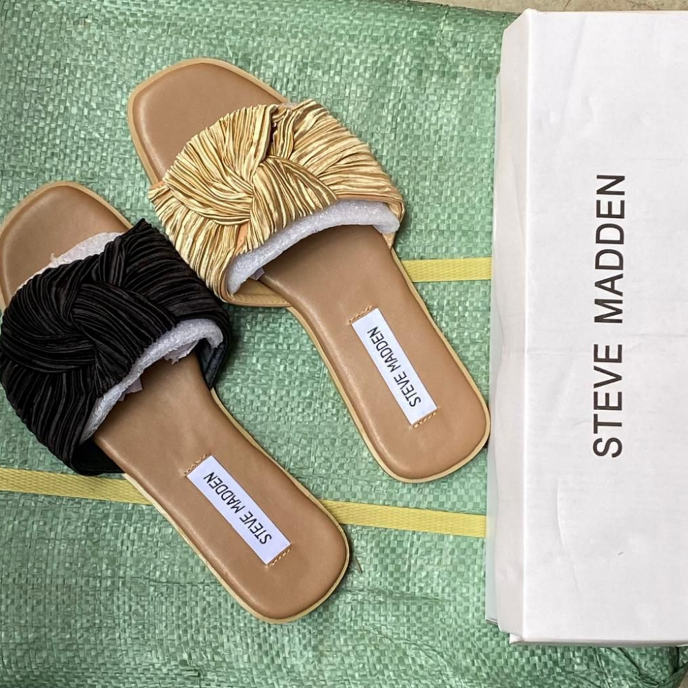 Shoes 17 Steve Madden Knotted Slides - Image 1